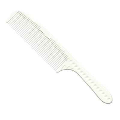 Holičský hrebeň JRL Barbering comb J201 - biely