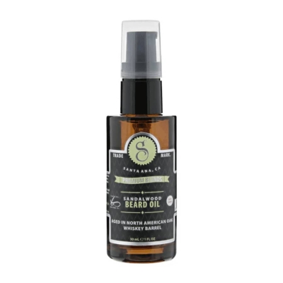 Olej na bradu SUAVECITO Premium blends Beard Oil Sandalwood 30 ml