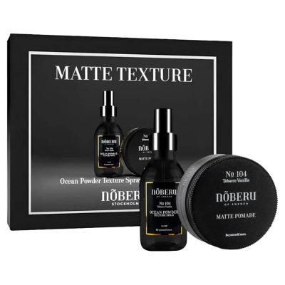 Sada pre matný účes NOBERU Giftbox Matte texture