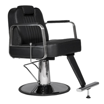 Kadernícke barber kreslo LAYER Black chair