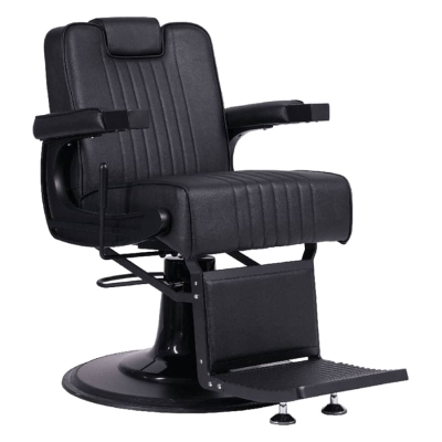 Holičské kreslo FADE Black barber chair