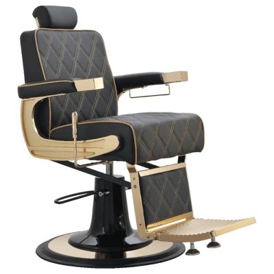 Holičské kreslo CREW GOLD Barber chair