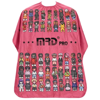 Barber pláštenka pre zákazníka MRD Professional Cutting cape Pink