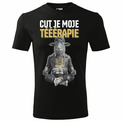 Tričko BARBERCO Cut je moje terapie