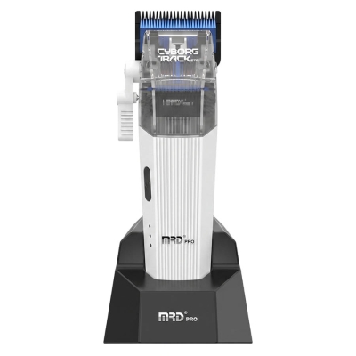 Profesionálny strihací strojček MRD Pro Cyborg Track clipper - White