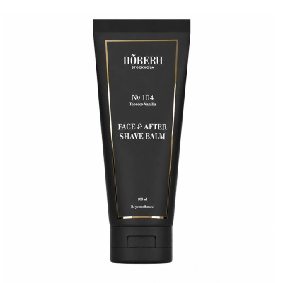 Balzam po holení a na tvár NOBERU Face & After shave balm Tobacco vanilla 100 ml