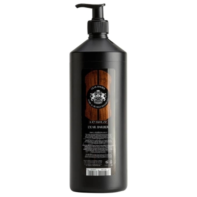 Šampón na vlasy a bradu DEAR BARBER Hair & beard shampoo 1000 ml